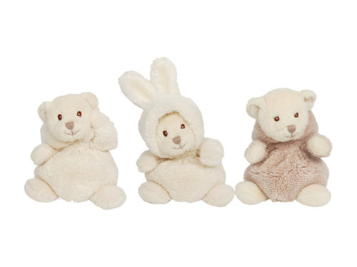 Peluche Coniglietto Kanini Beige 15 Cm - Bukowski Design - Morbido, Lavabile, Con Certificato Di Nascita, 6+ Mesi